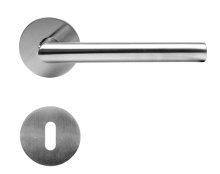 Dørgreb V-greb Ø16 mm rustfri stål